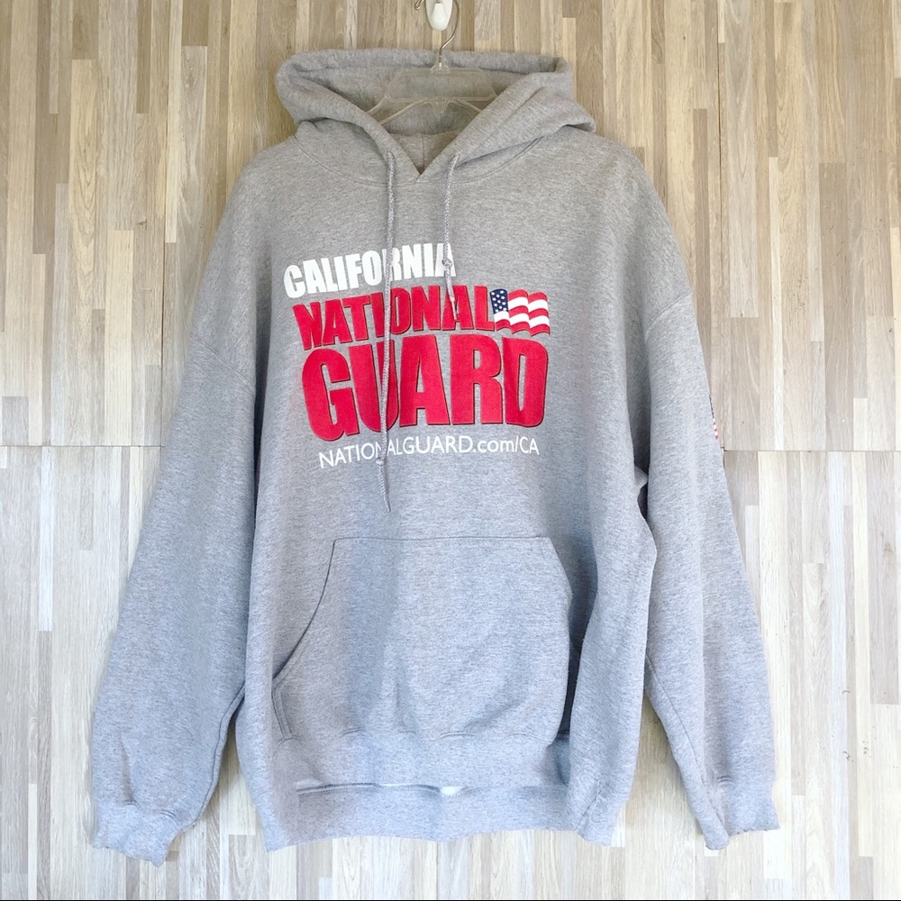 Gildan Heavy Blend | Gray National Guard Sweater